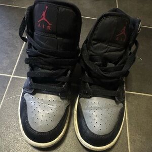 Jordan 1 black and grey